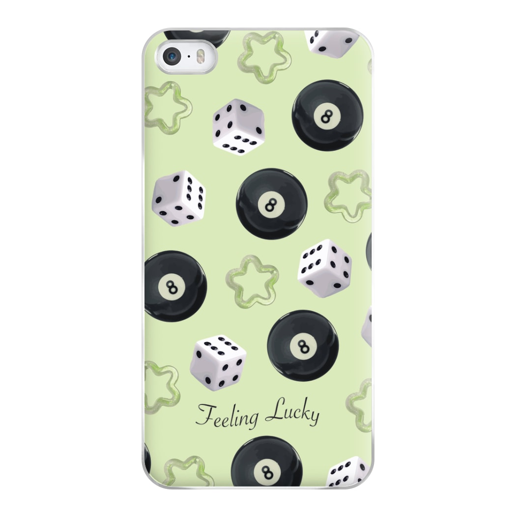 Feeling Lucky Assortment Pattern Phone Case for iPhone 5 / 5s / SE 2016