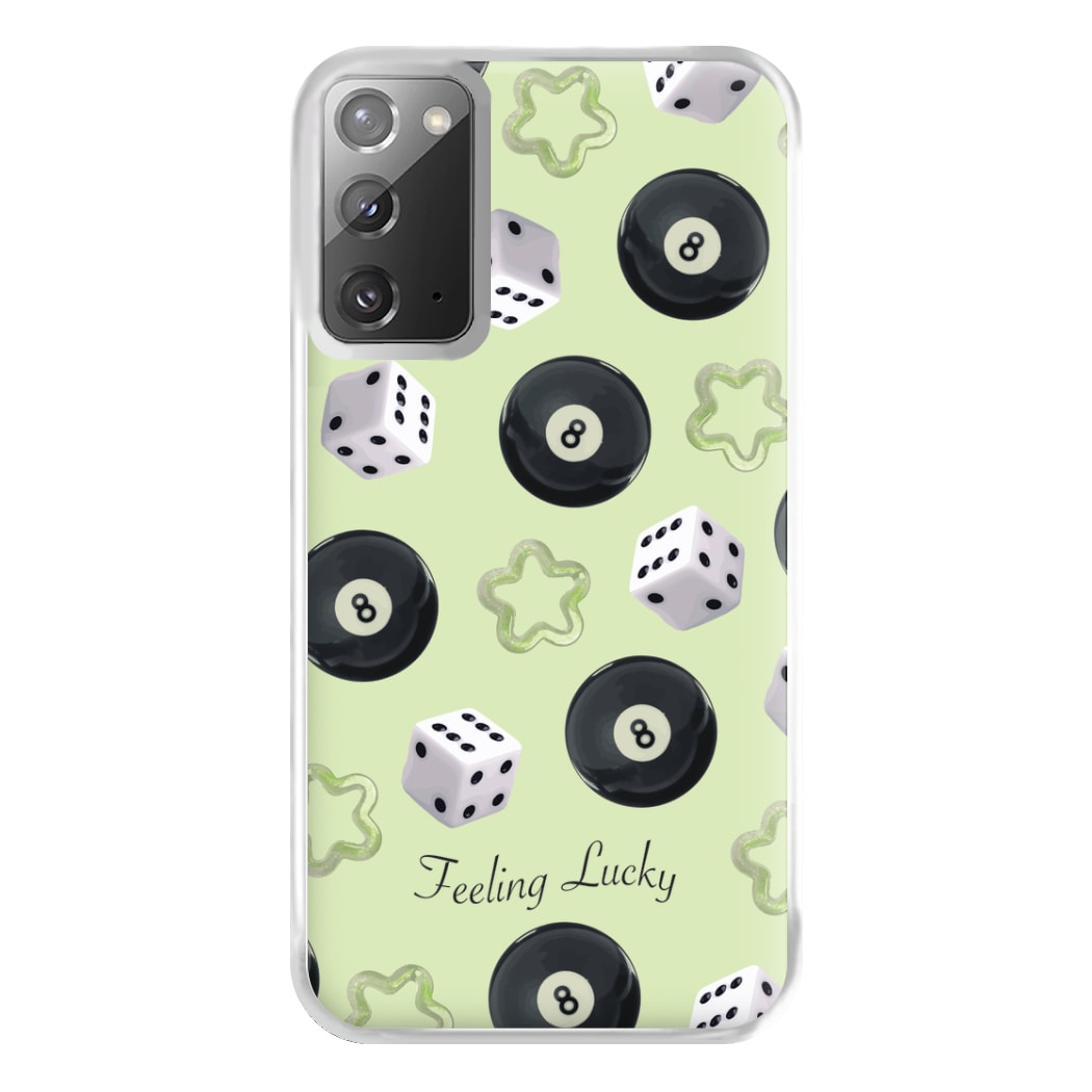 Feeling Lucky Assortment Pattern Phone Case for Galaxy Note 20 Ultra