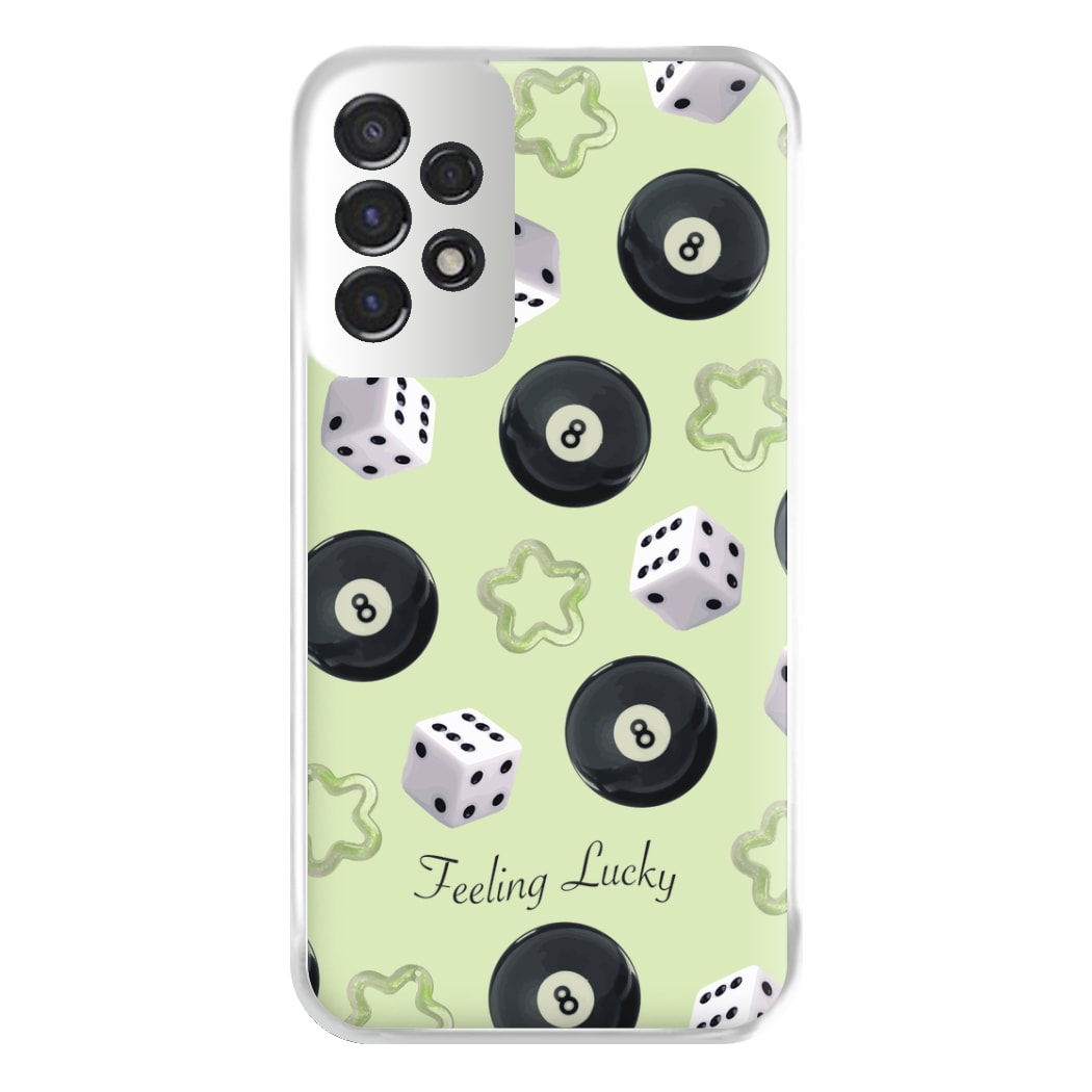 Feeling Lucky Assortment Pattern Phone Case for Galaxy A53