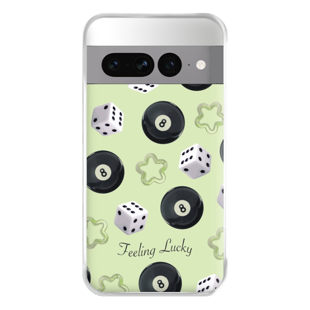 Feeling Lucky Assortment Pattern Phone Case for Google Pixel 7 Pro