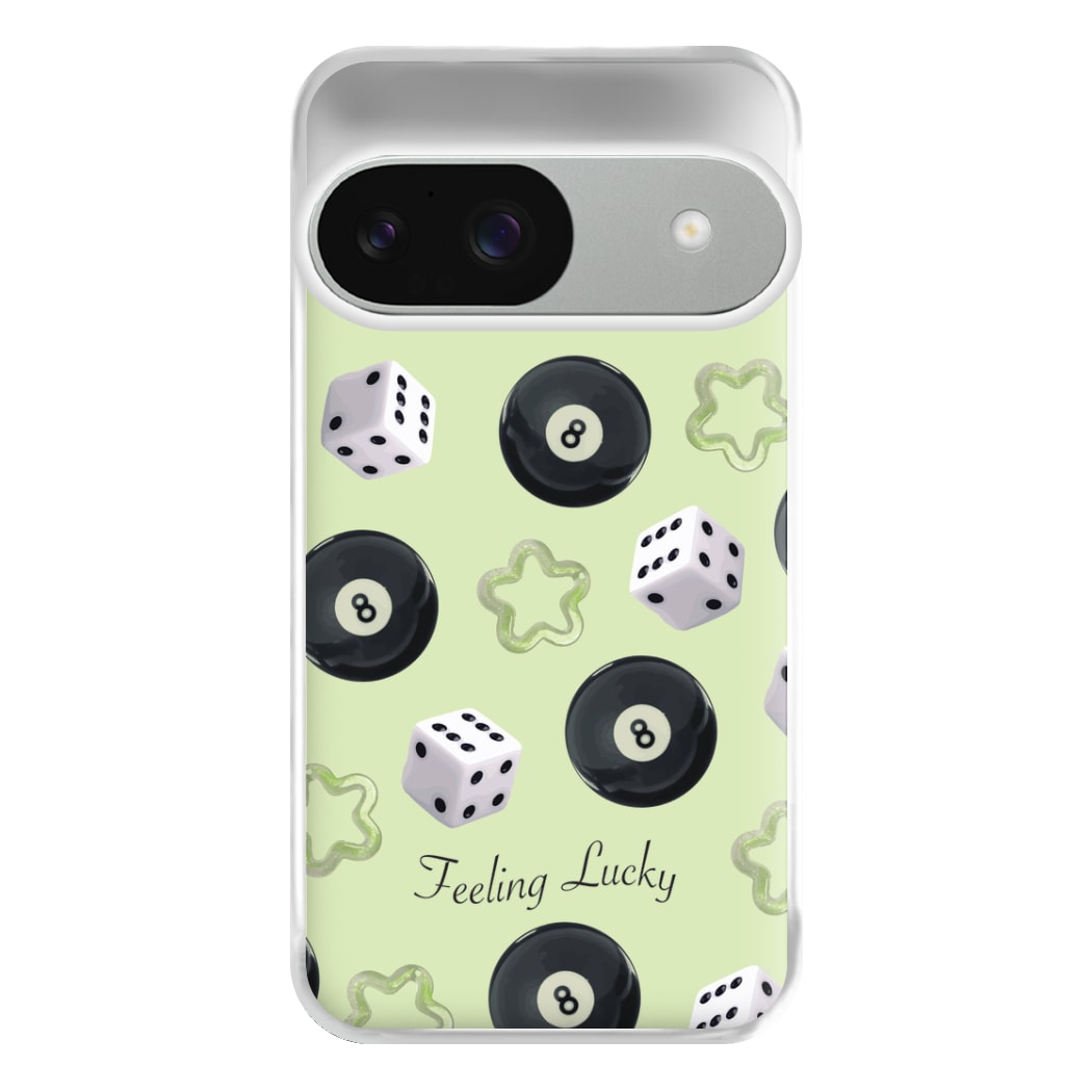 Feeling Lucky Assortment Pattern Phone Case for Google Pixel 9 / 9 Pro