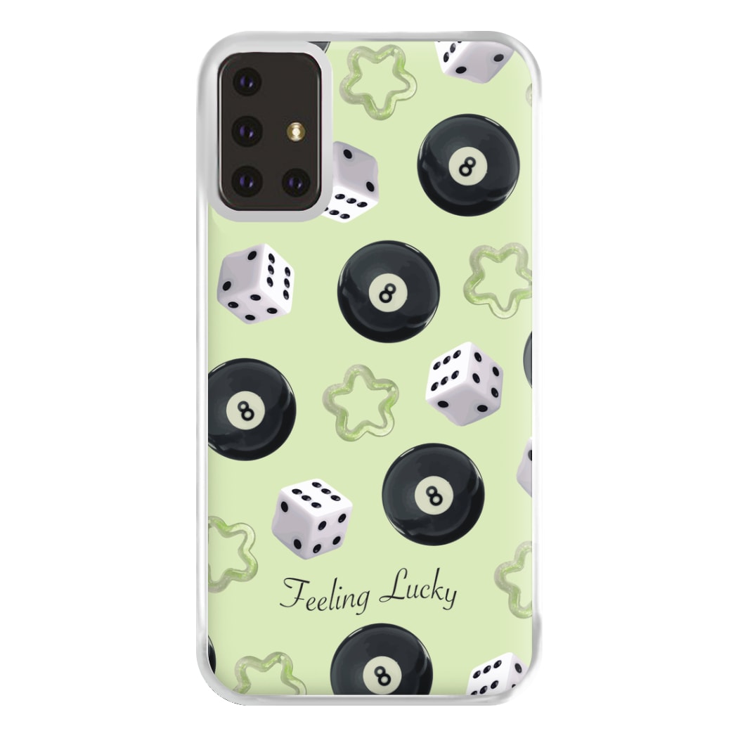 Feeling Lucky Assortment Pattern Phone Case for Galaxy A71