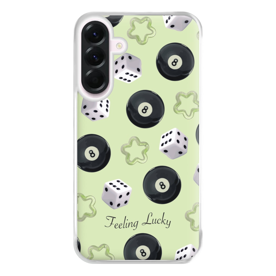 Feeling Lucky Assortment Pattern Phone Case for Galaxy A36