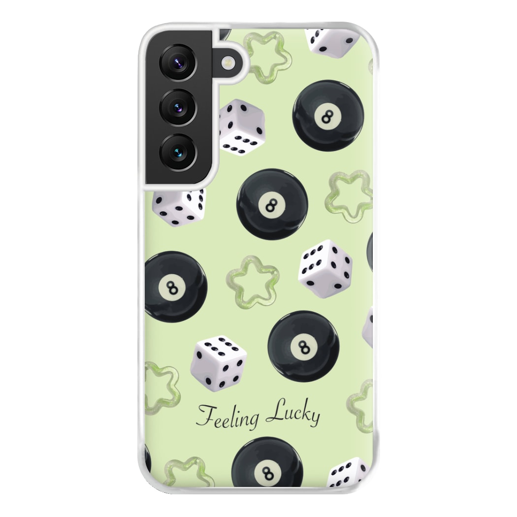 Feeling Lucky Assortment Pattern Phone Case for Galaxy S22 Plus