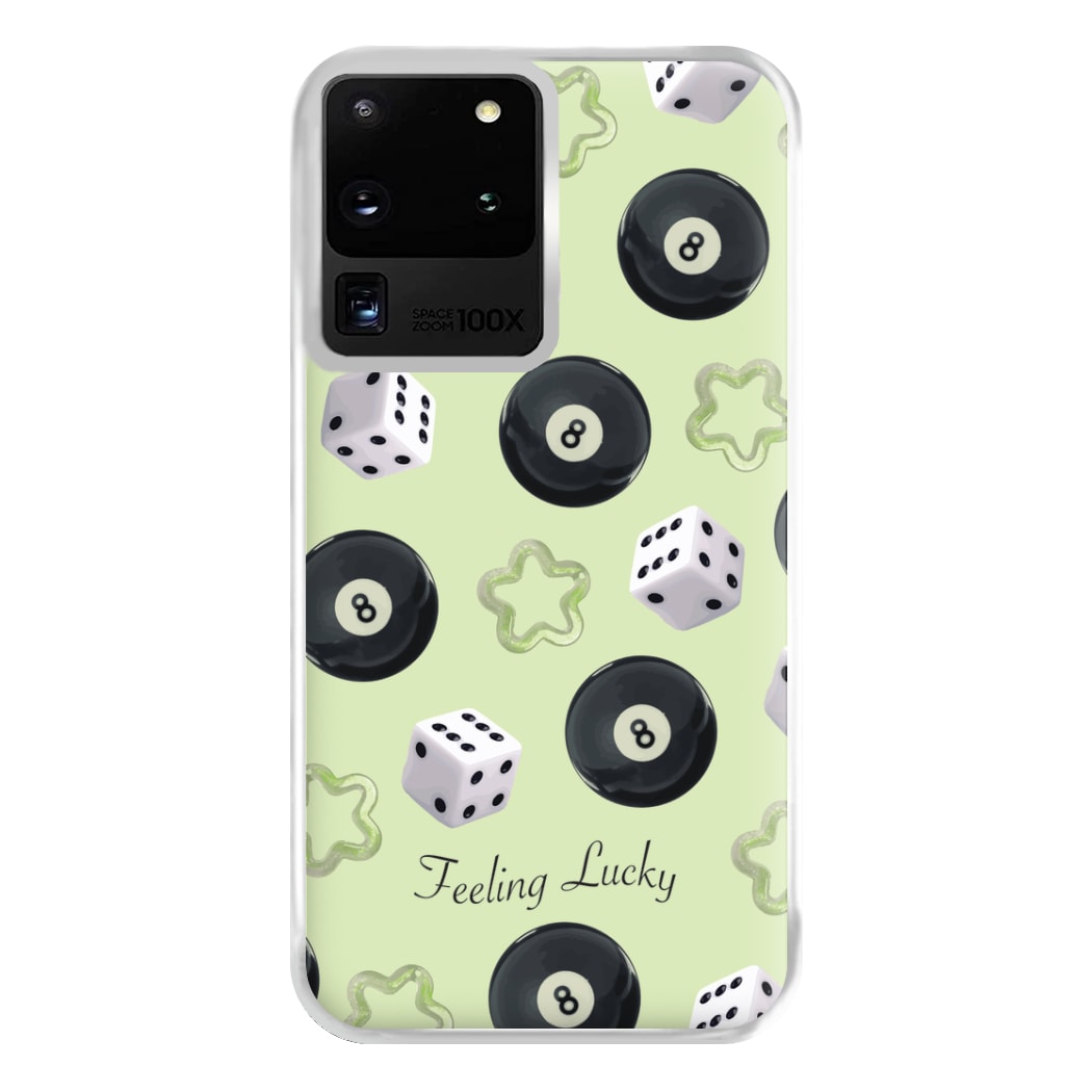 Feeling Lucky Assortment Pattern Phone Case for Galaxy S20 Ultra