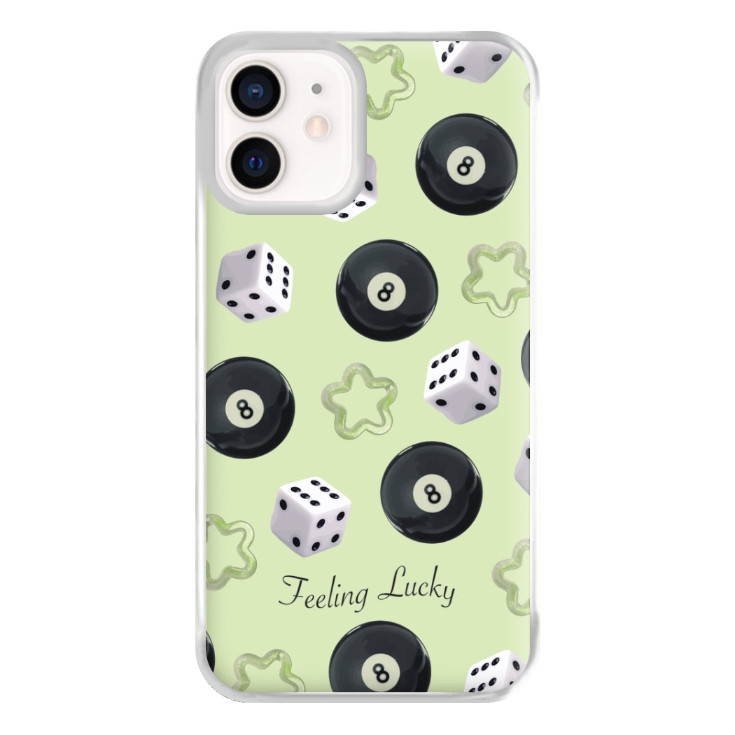Feeling Lucky Assortment Pattern Phone Case for iPhone 13 Mini