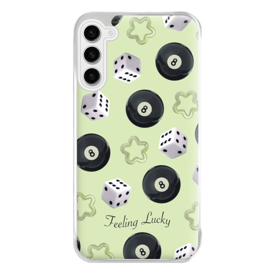 Feeling Lucky Assortment Pattern Phone Case for Galaxy S23FE