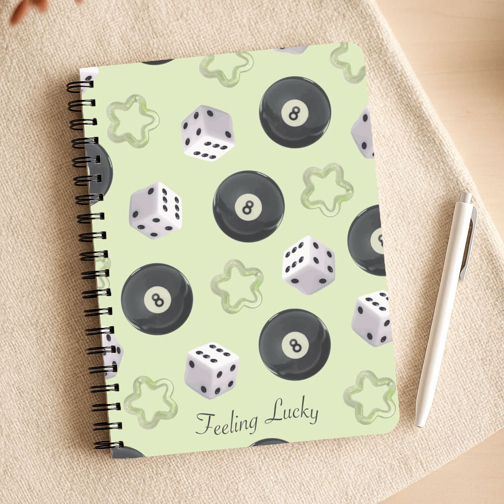 Feeling Lucky Assortment Pattern Notepad