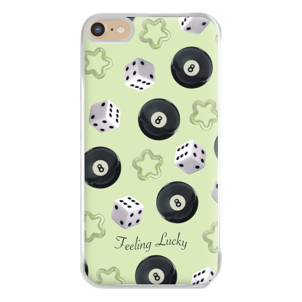Feeling Lucky Assortment Pattern Phone Case for iPhone 6 Plus / 7 Plus / 8 Plus