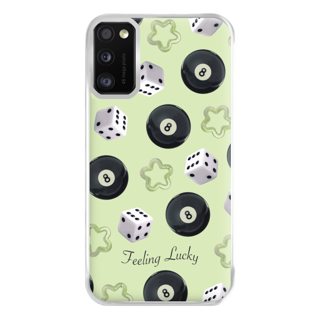 Feeling Lucky Assortment Pattern Phone Case for Galaxy A41