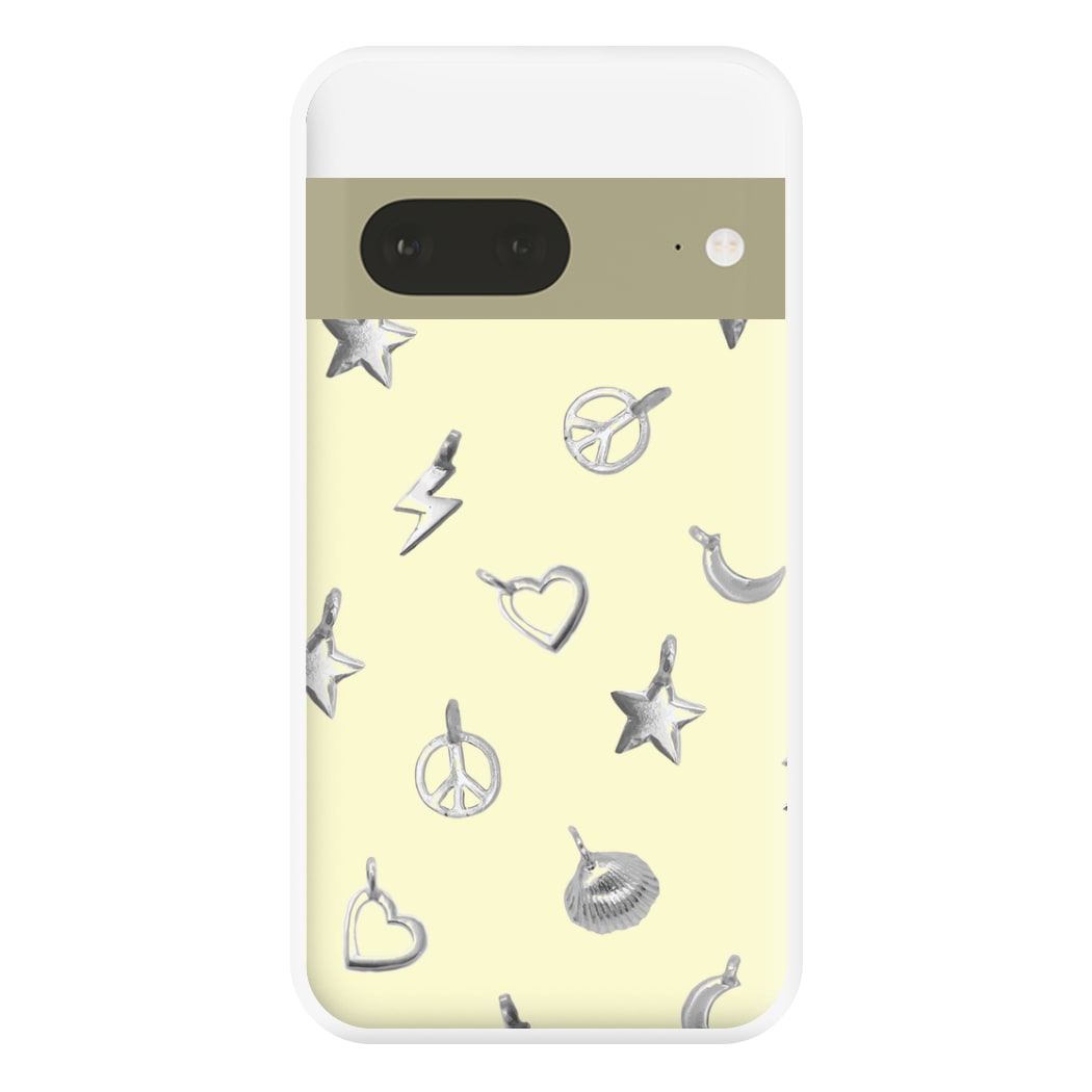 Bracelet Charms Pattern Phone Case for Google Pixel 7a