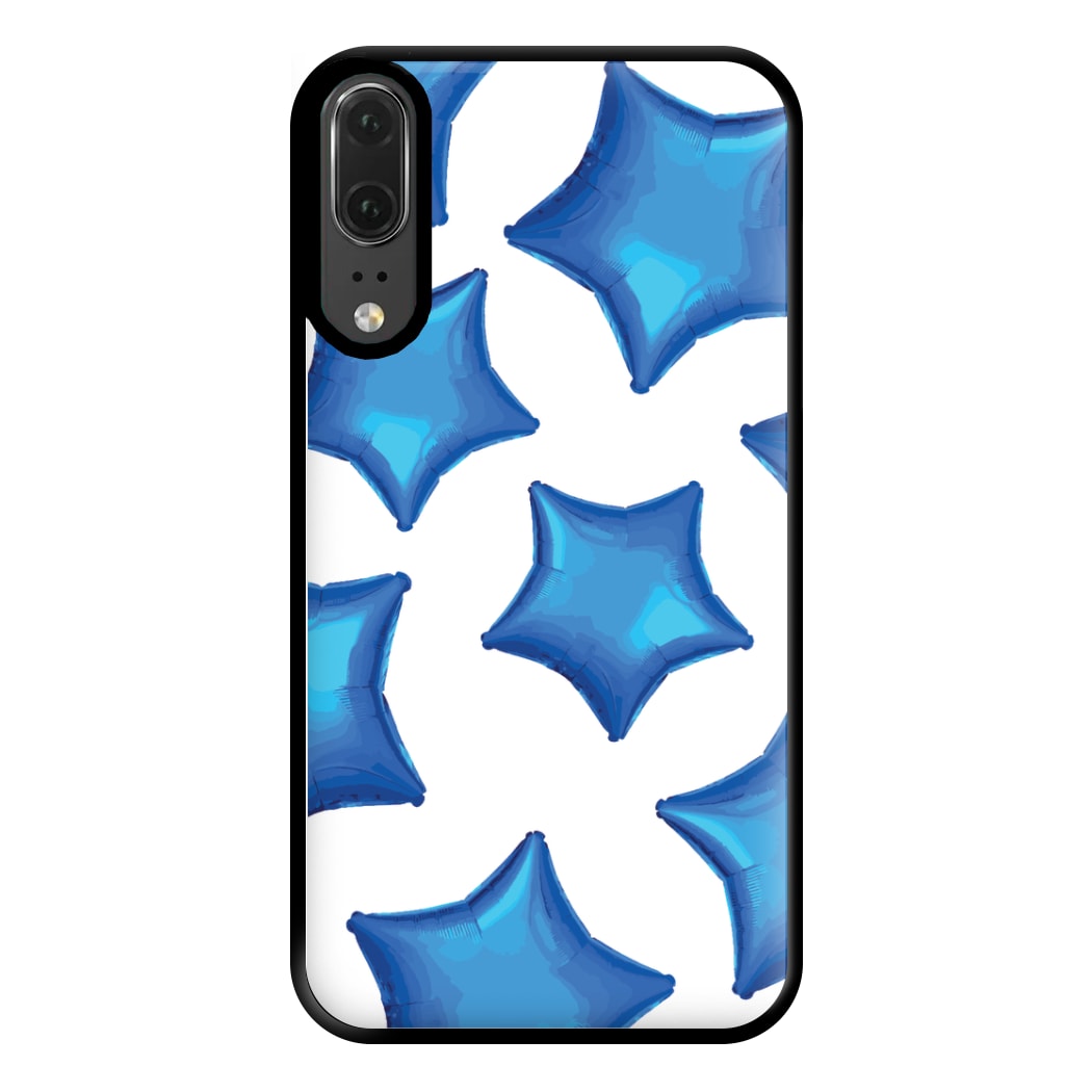 Blue Star Balloons Pattern Phone Case for Huawei P20