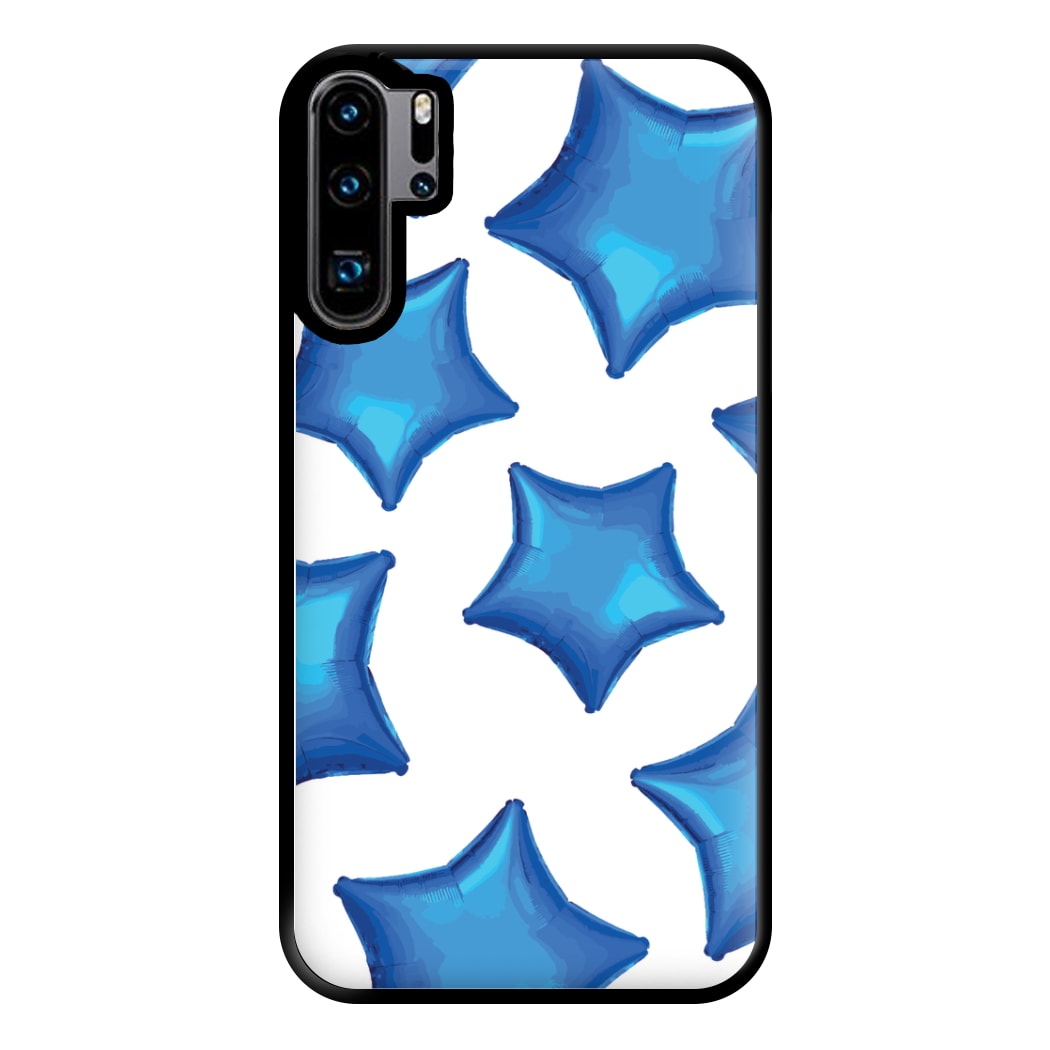 Blue Star Balloons Pattern Phone Case for Huawei P30 Pro