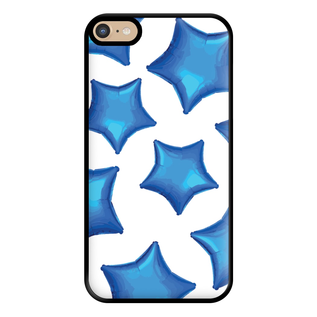Blue Star Balloons Pattern Phone Case for iPhone 6 Plus / 7 Plus / 8 Plus