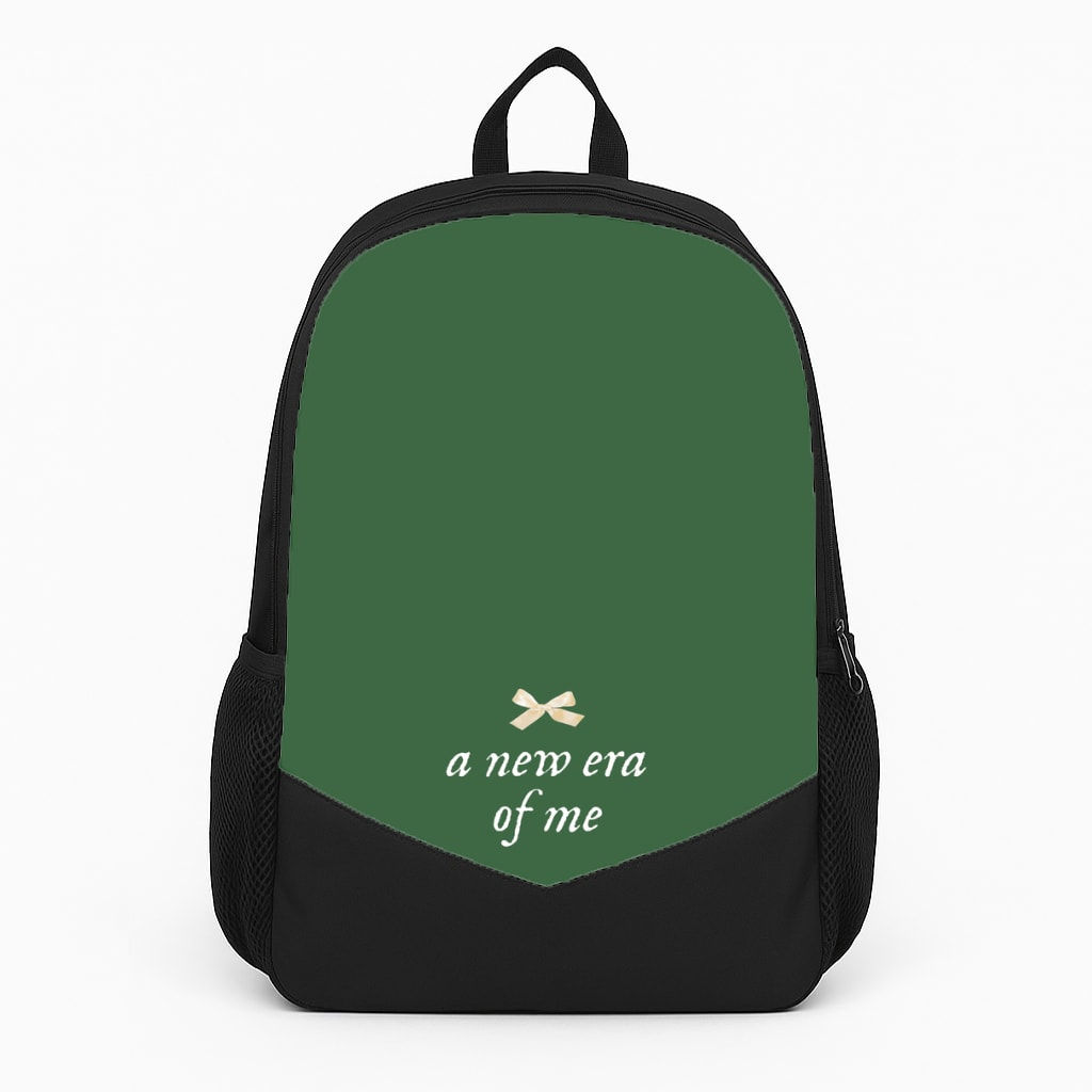 Coquette A New Era Of Me Green Backpack
