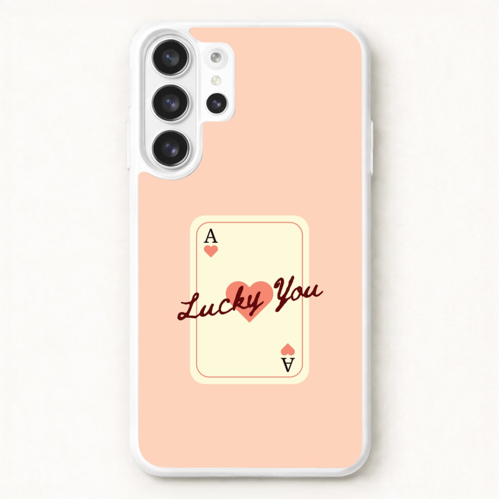 Lucky You Card Phone Case for Galaxy S26 Ultra