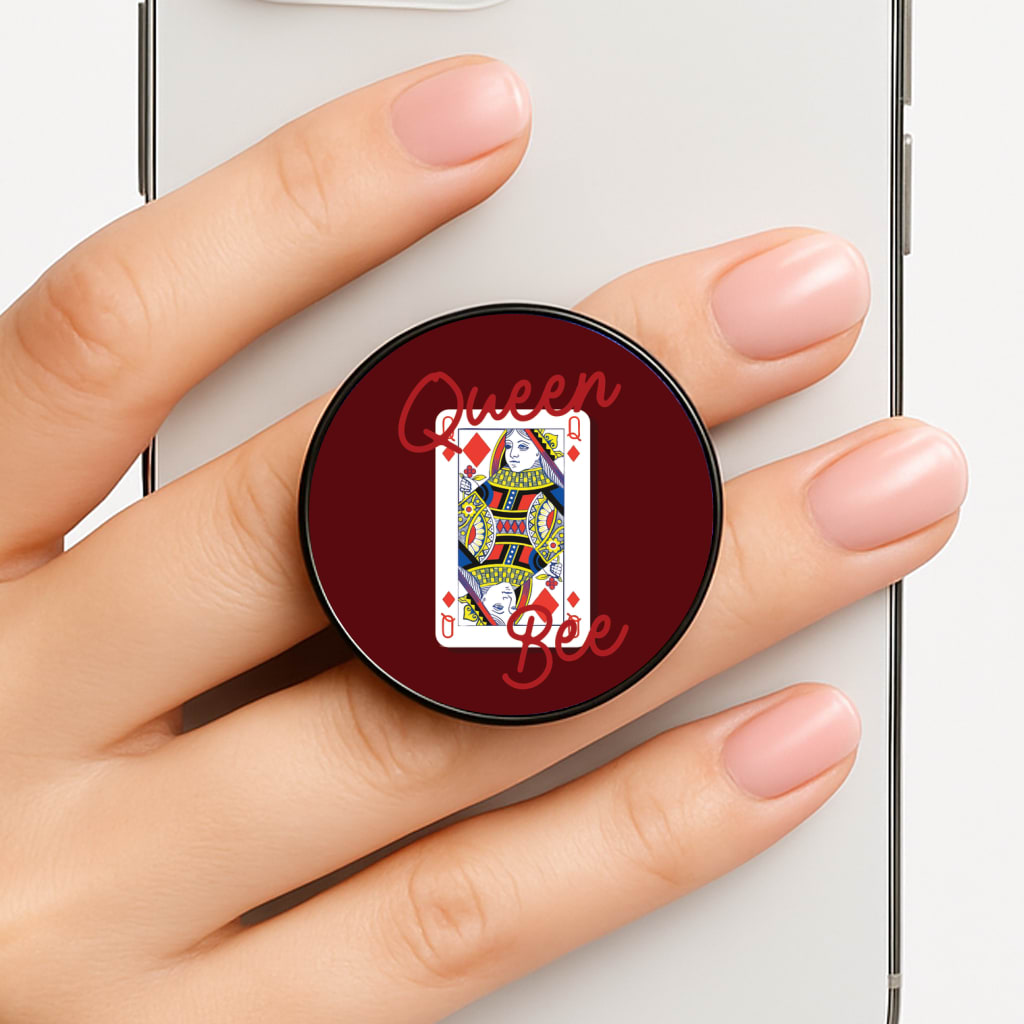 Queen Bee Playing Card FunGrip