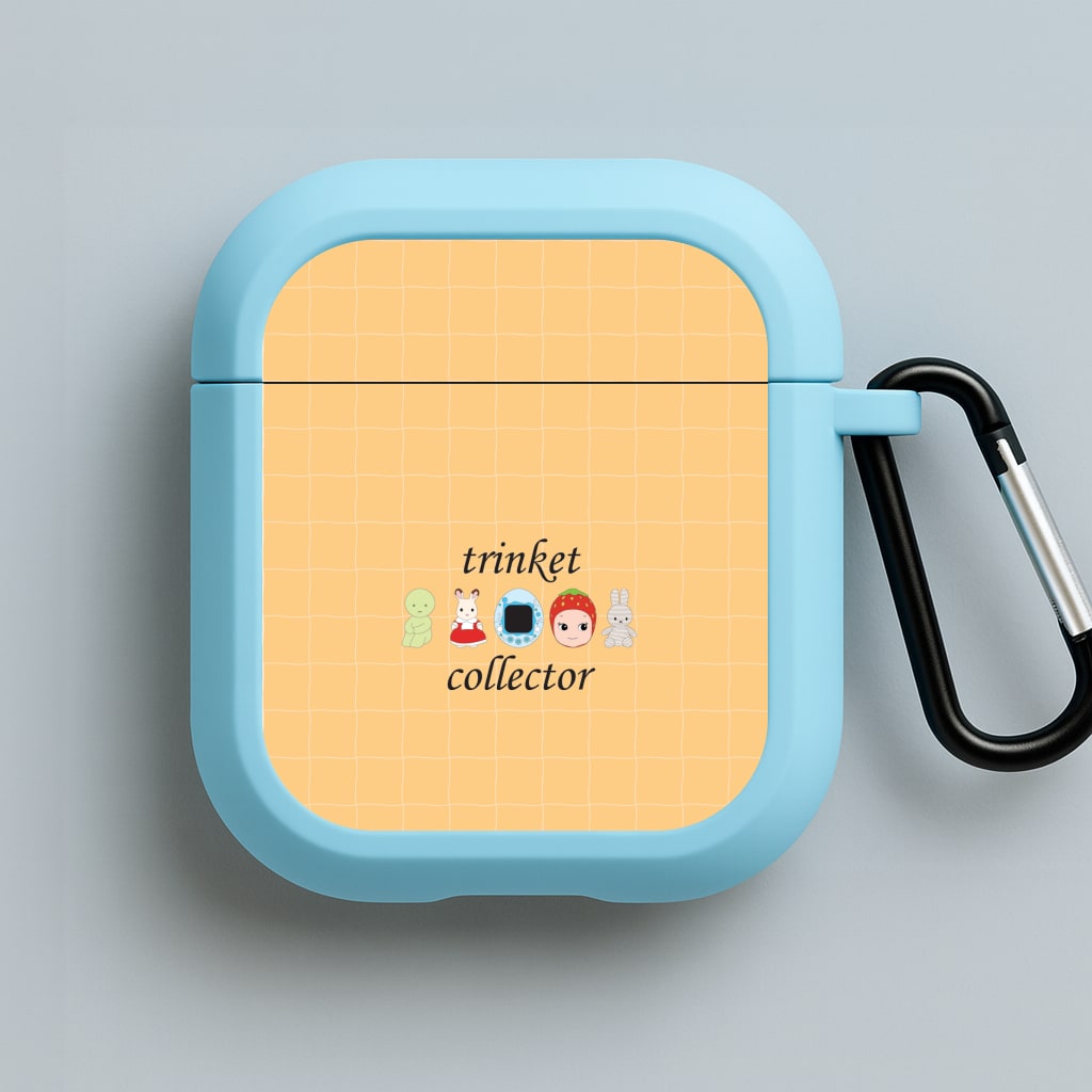 Trinket Collector Blue AirPods Case