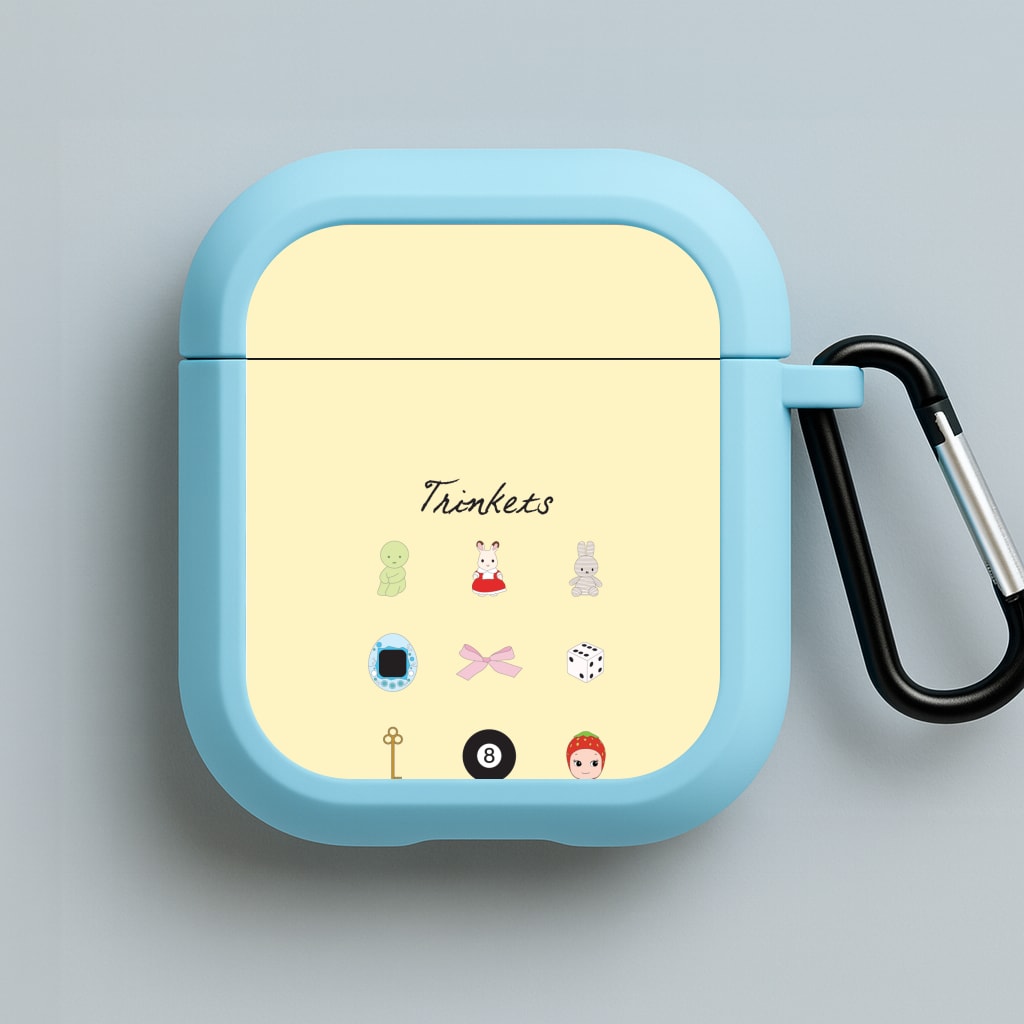 Trinkets Blue AirPods Case
