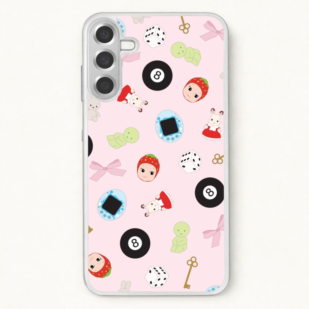 Trinkets Pattern Phone Case for Galaxy A17