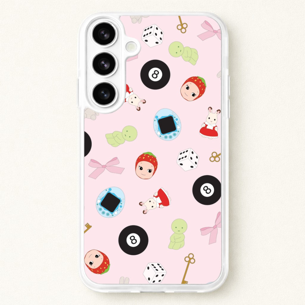 Trinkets Pattern Phone Case for Galaxy S26
