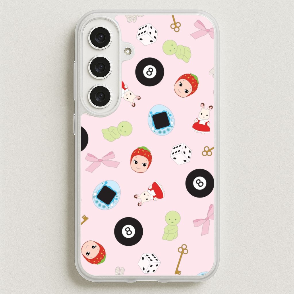 Trinkets Pattern Phone Case for Galaxy S25FE