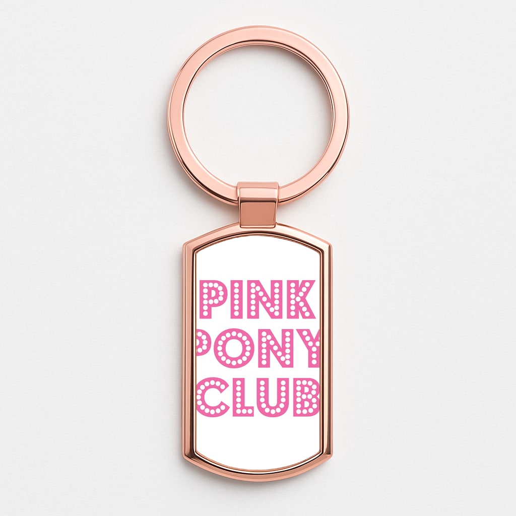 Pink Pony Club - Chappell Rose Gold Keyring