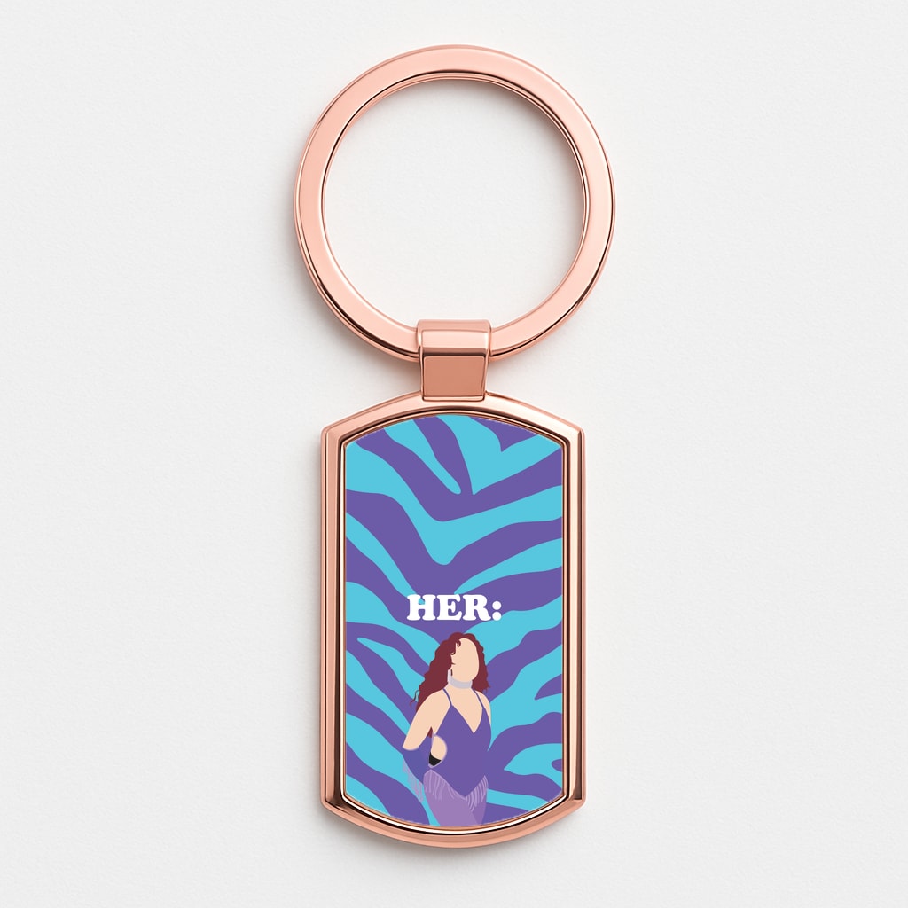 Her - Chappell Rose Gold Keyring
