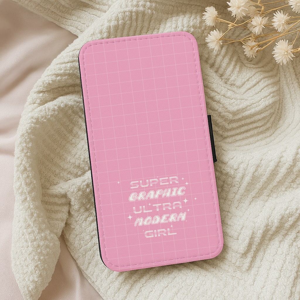 Super Graphic Ultra Modern Girl - Chappell Wallet Phone Case