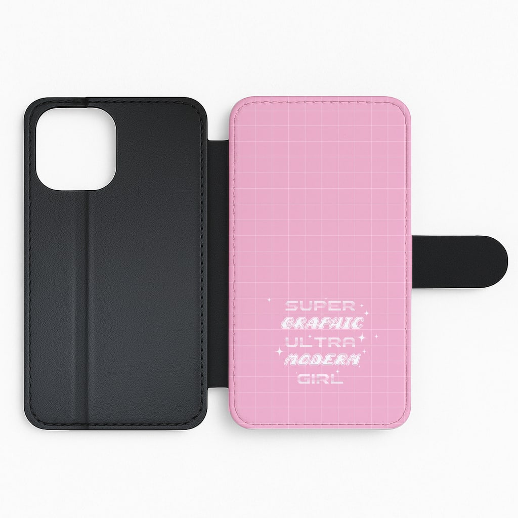 Super Graphic Ultra Modern Girl - Chappell Flip Phone Case