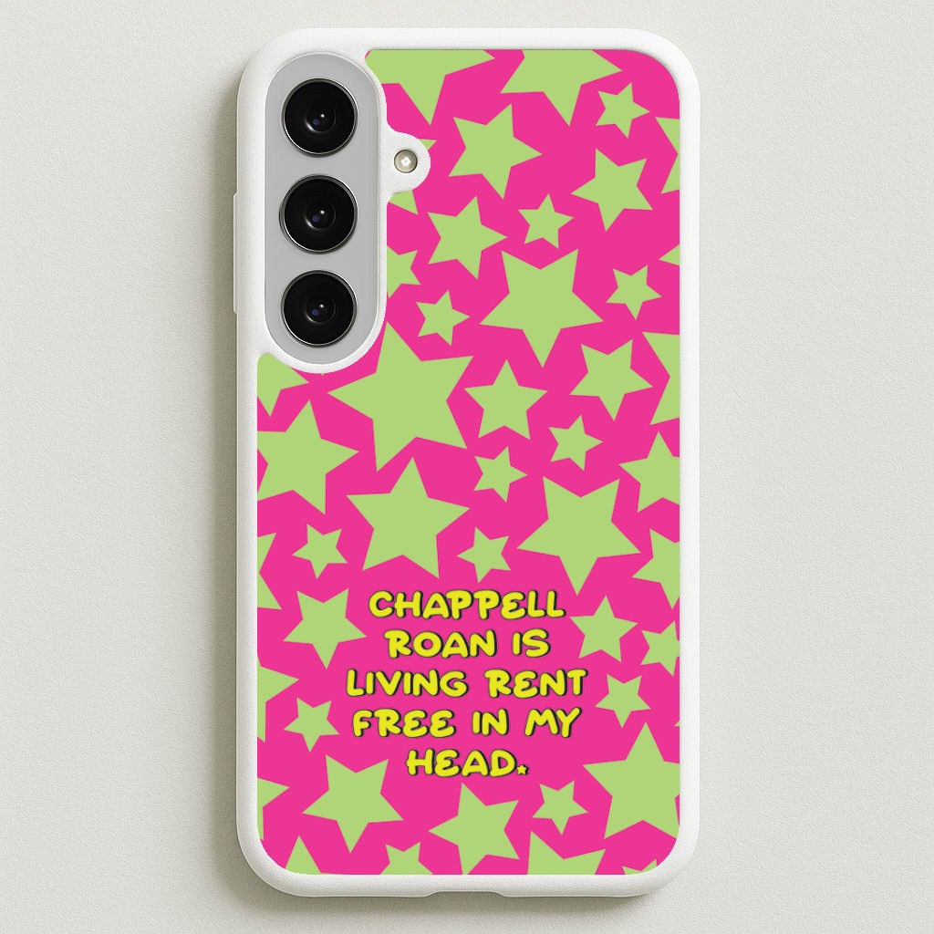 Chappell Rent Free In My Head Phone Case for Galaxy S25FE