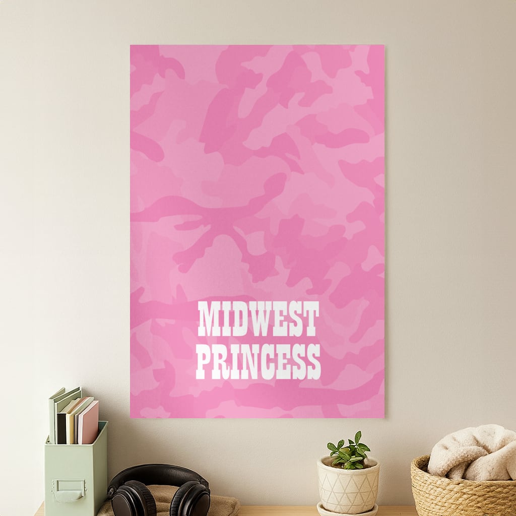 Midwest Princess Camo Poster