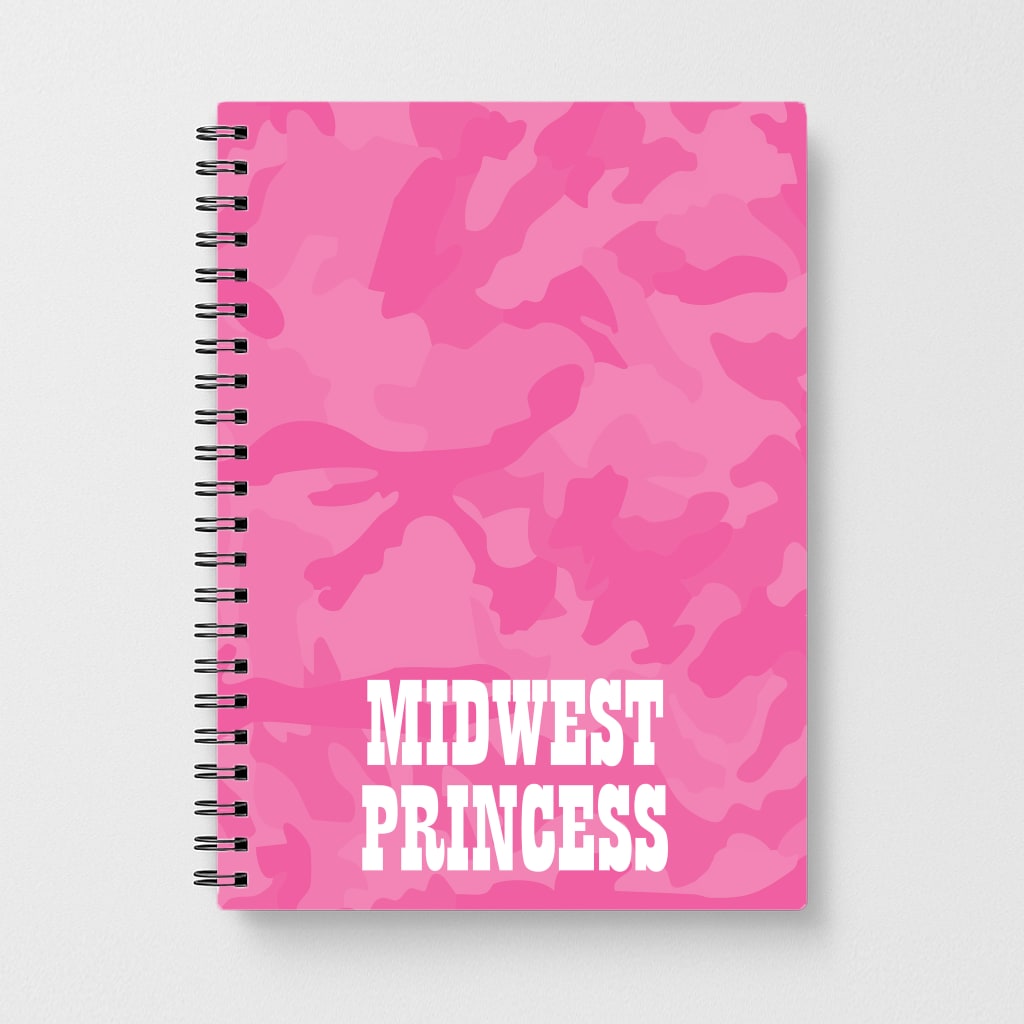 Midwest Princess Camo Notebook