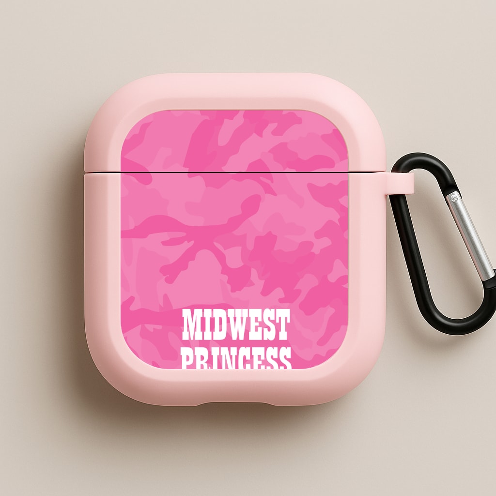 Midwest Princess Camo Pink AirPods Case