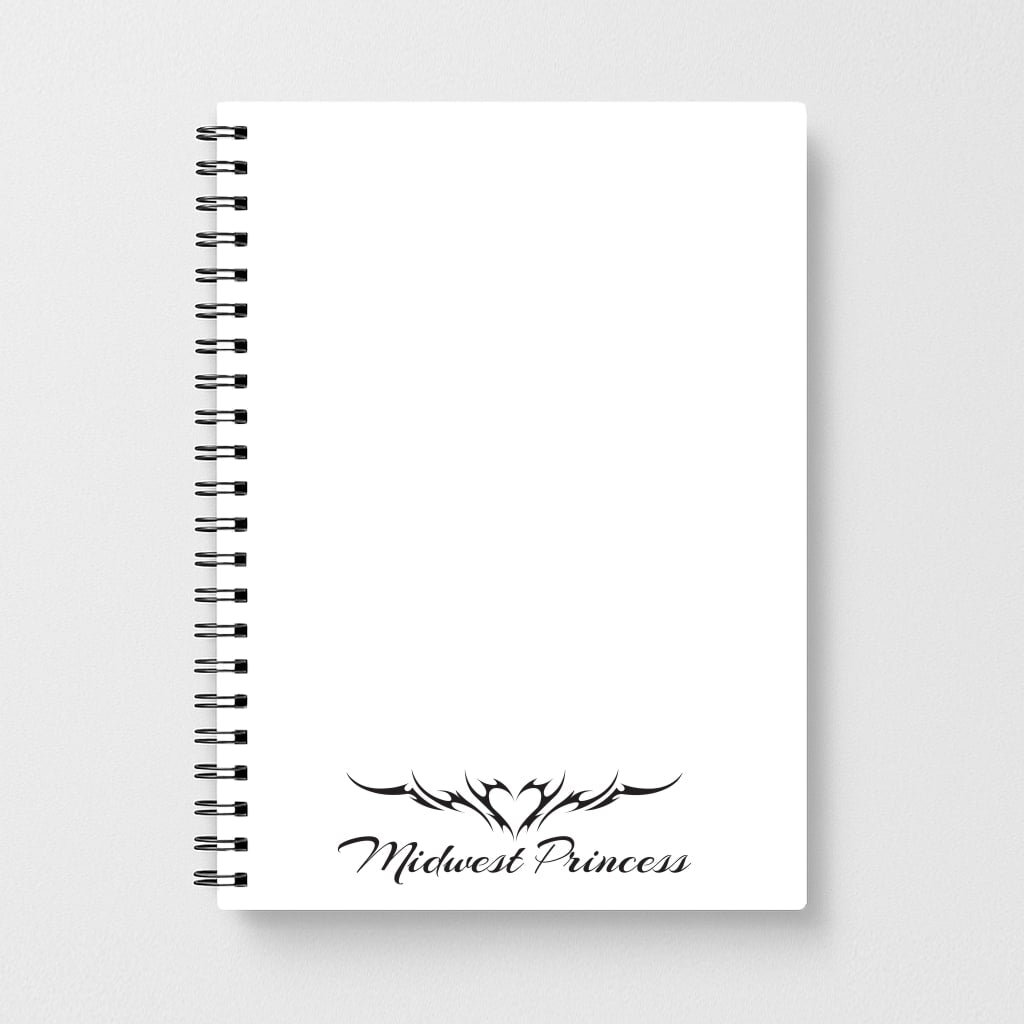 Midwest Princess Tattoo Notebook