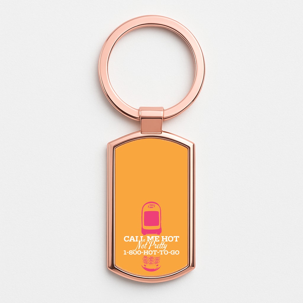 Hot To Go Rose Gold Keyring