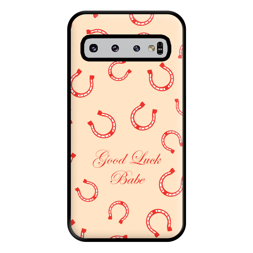 Good Luck Babe Horseshoe Phone Case for Galaxy S10 Plus