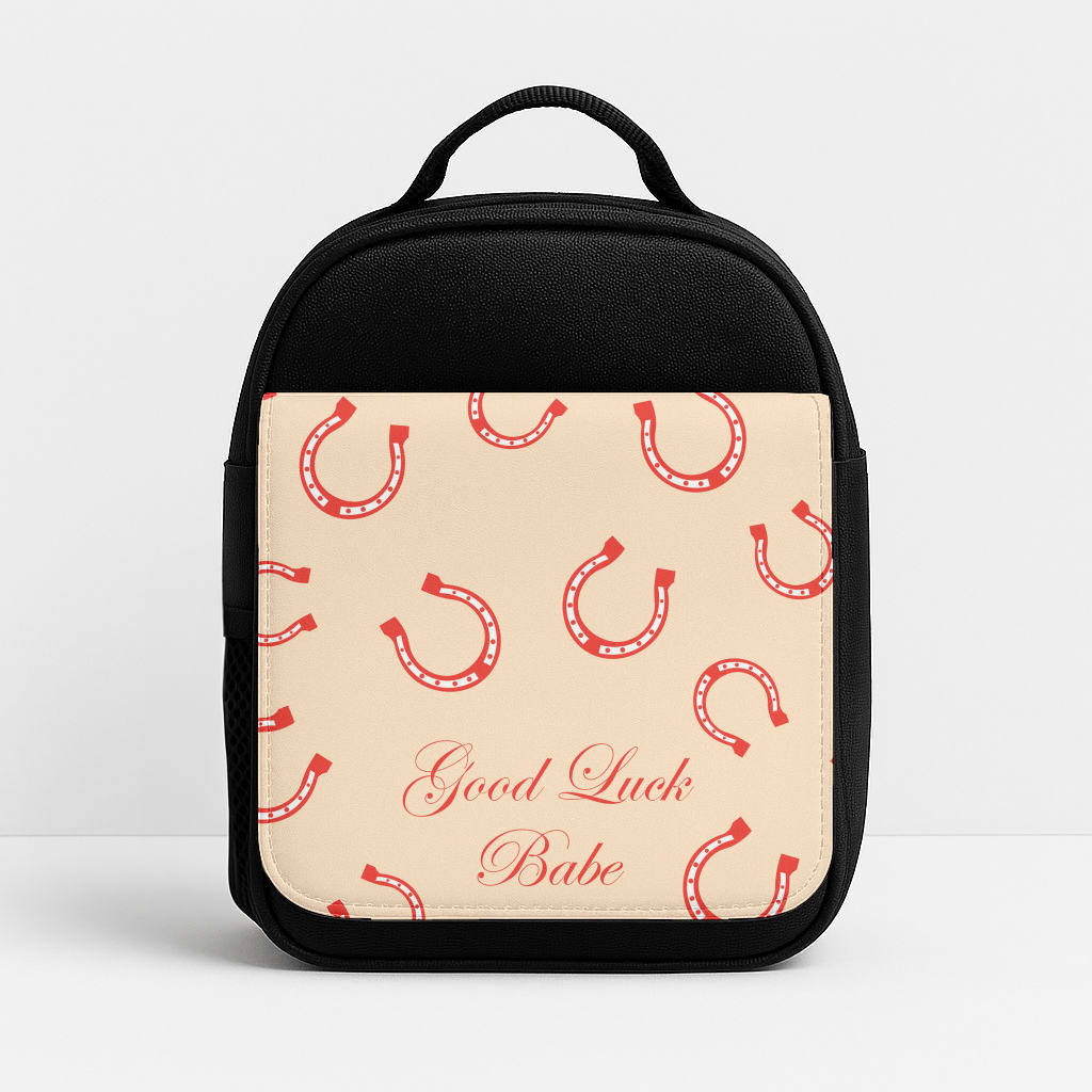 Good Luck Babe Horseshoe Insulated Lunchbox