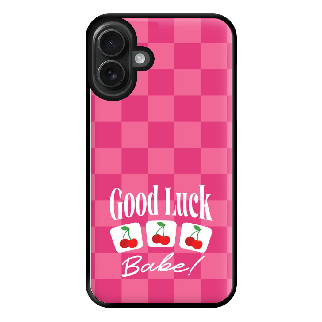 Good Luck Babe Cherries Phone Case for iPhone 16 Plus