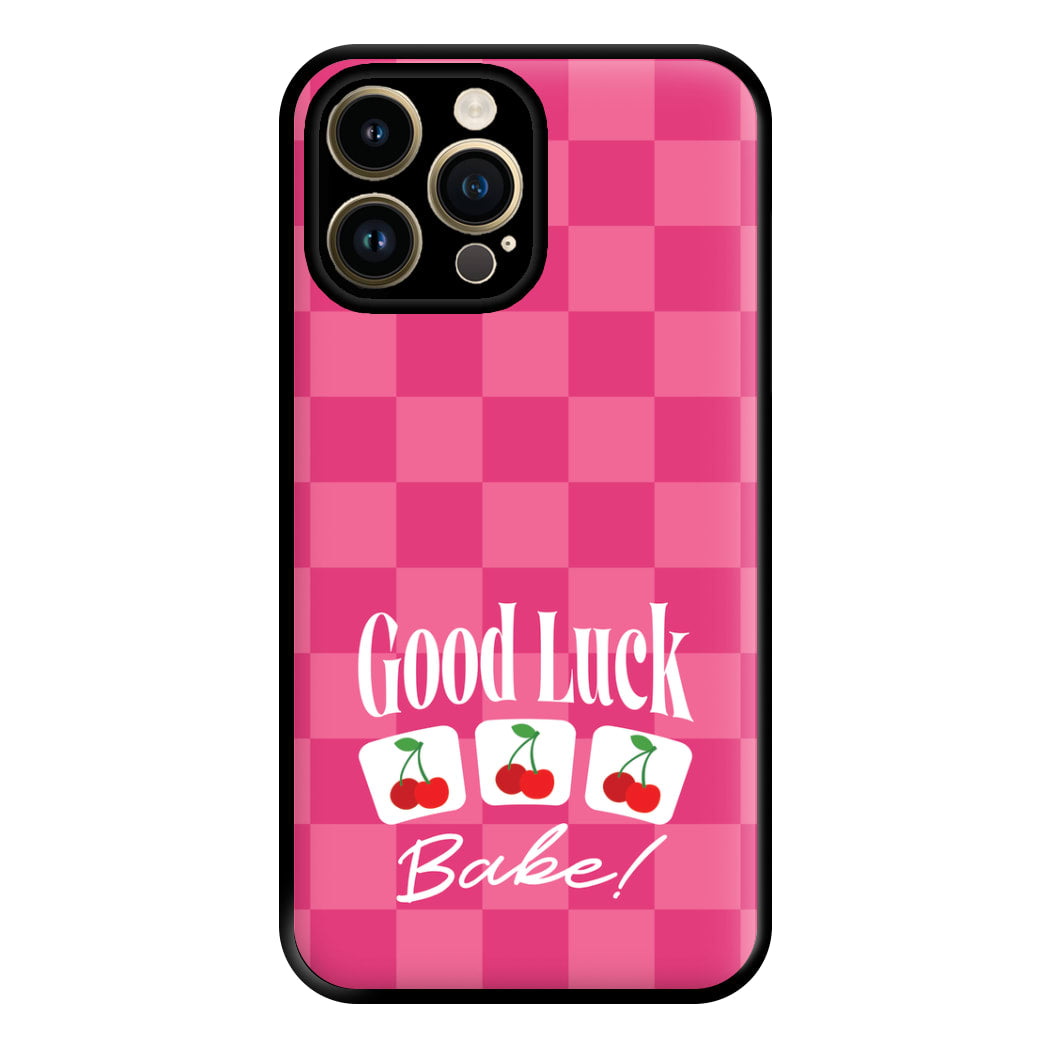 Good Luck Babe Cherries Phone Case for iPhone 14 Pro Max