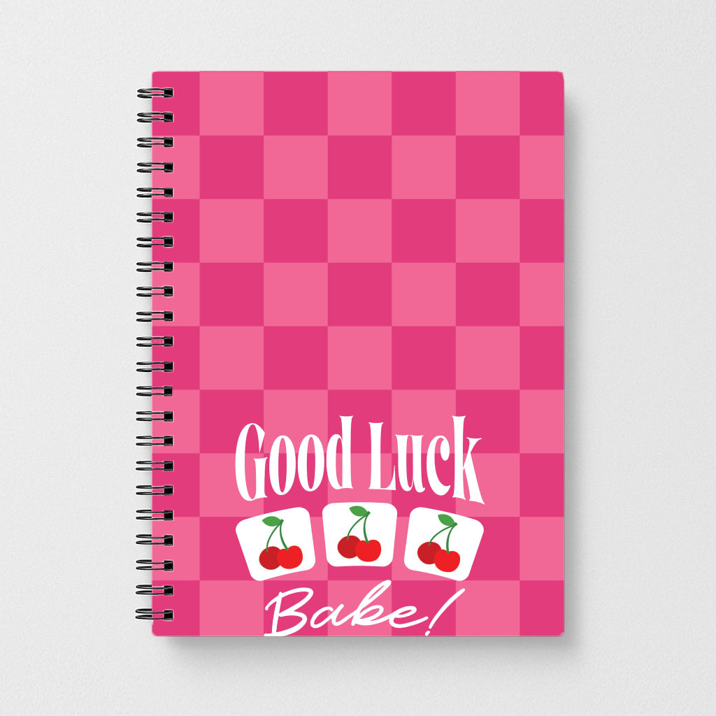 Good Luck Babe Cherries Notebook