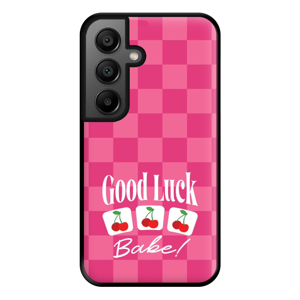 Good Luck Babe Cherries Phone Case for Galaxy A56