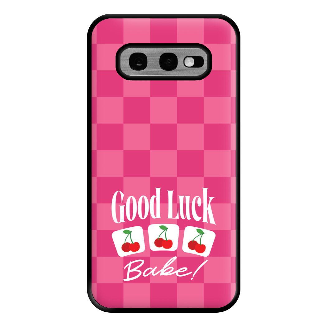 Good Luck Babe Cherries Phone Case for Galaxy S10e