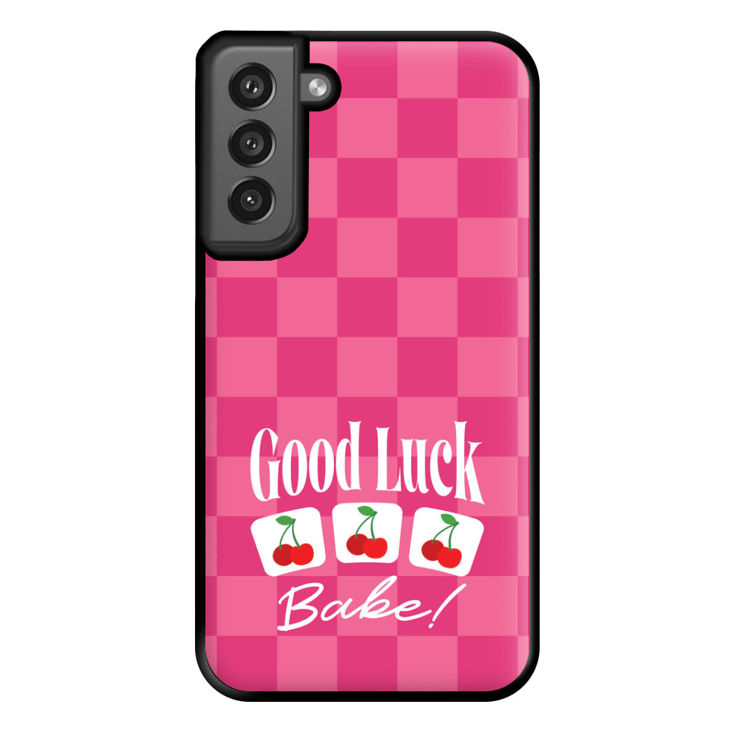 Good Luck Babe Cherries Phone Case for Galaxy S21FE