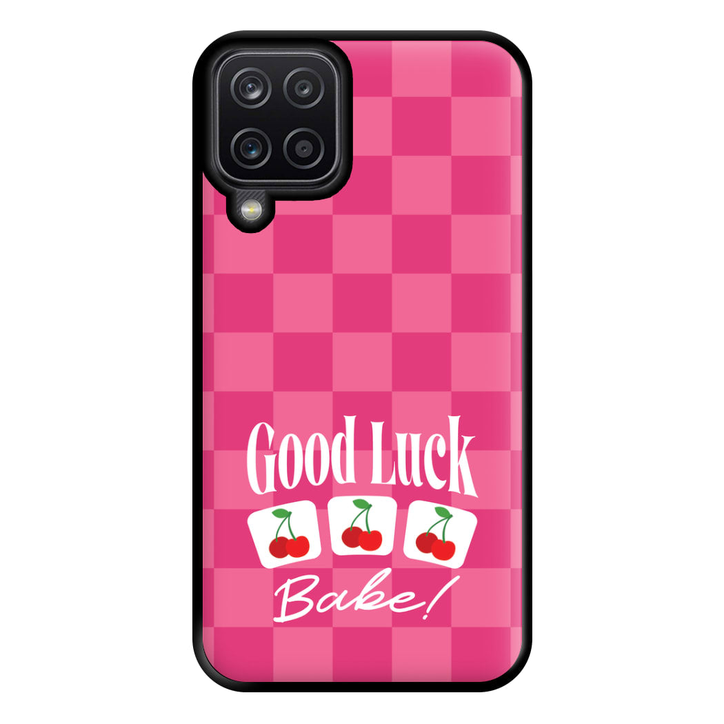 Good Luck Babe Cherries Phone Case for Galaxy A12