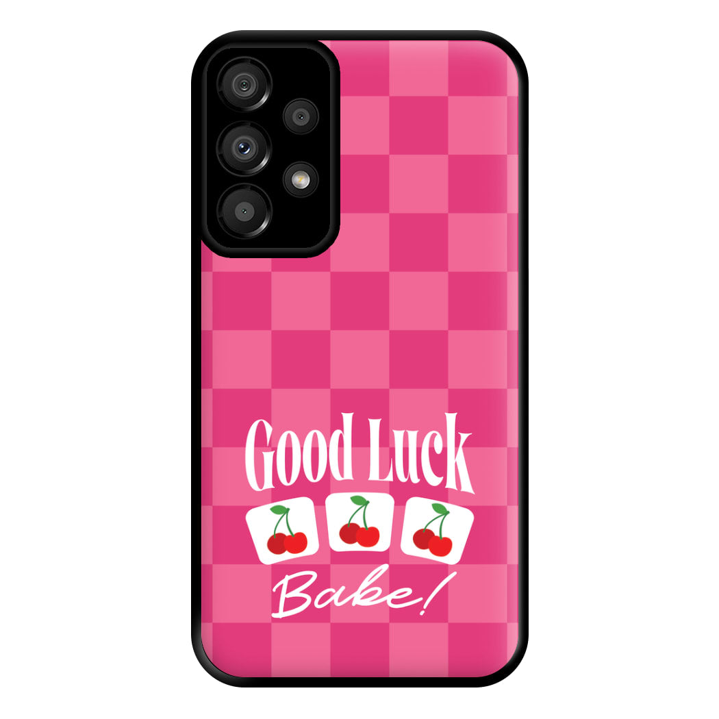 Good Luck Babe Cherries Phone Case for Galaxy A33