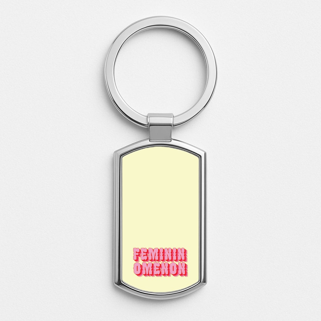 Femininomenon Silver Keyring