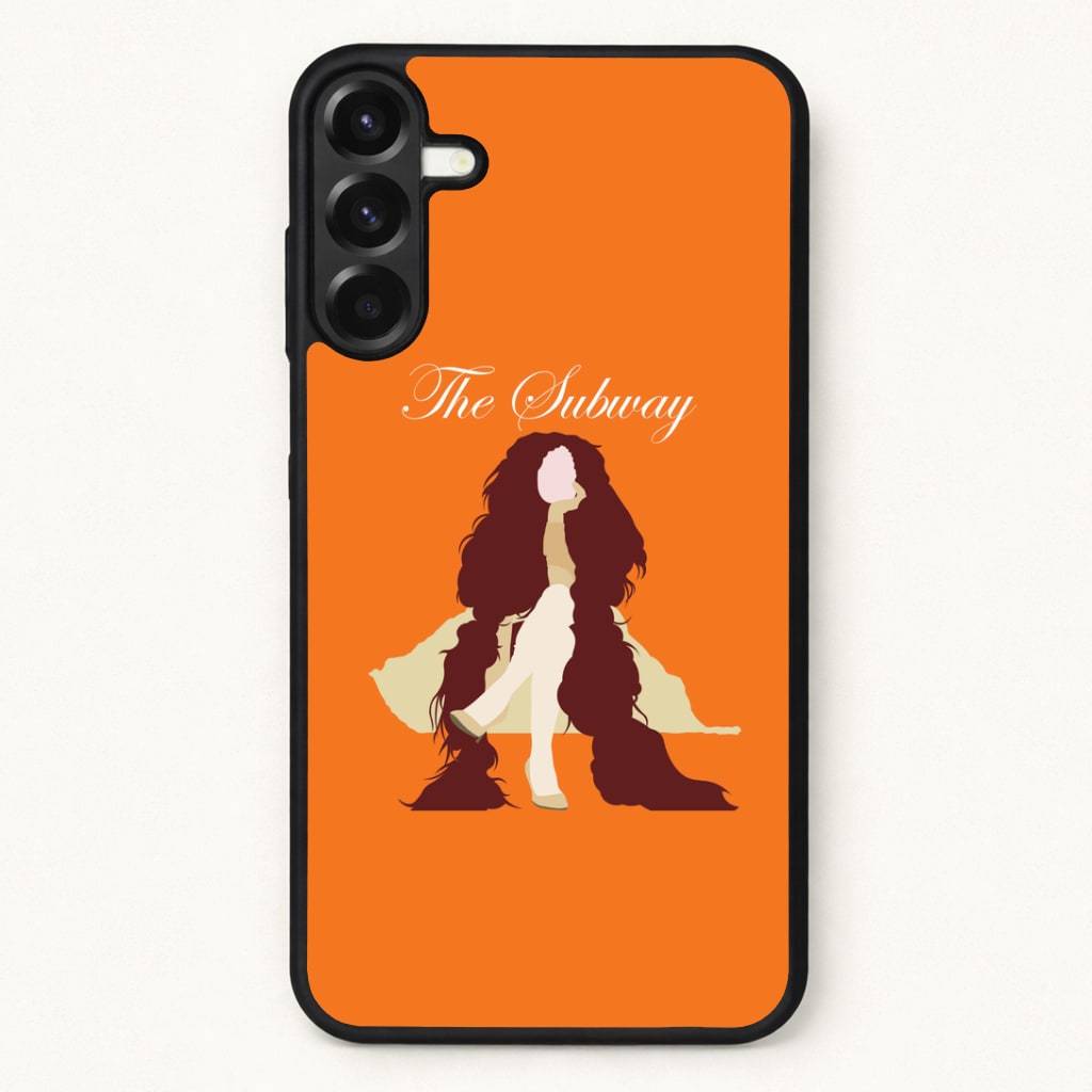 Subway Orange Phone Case for Galaxy A37