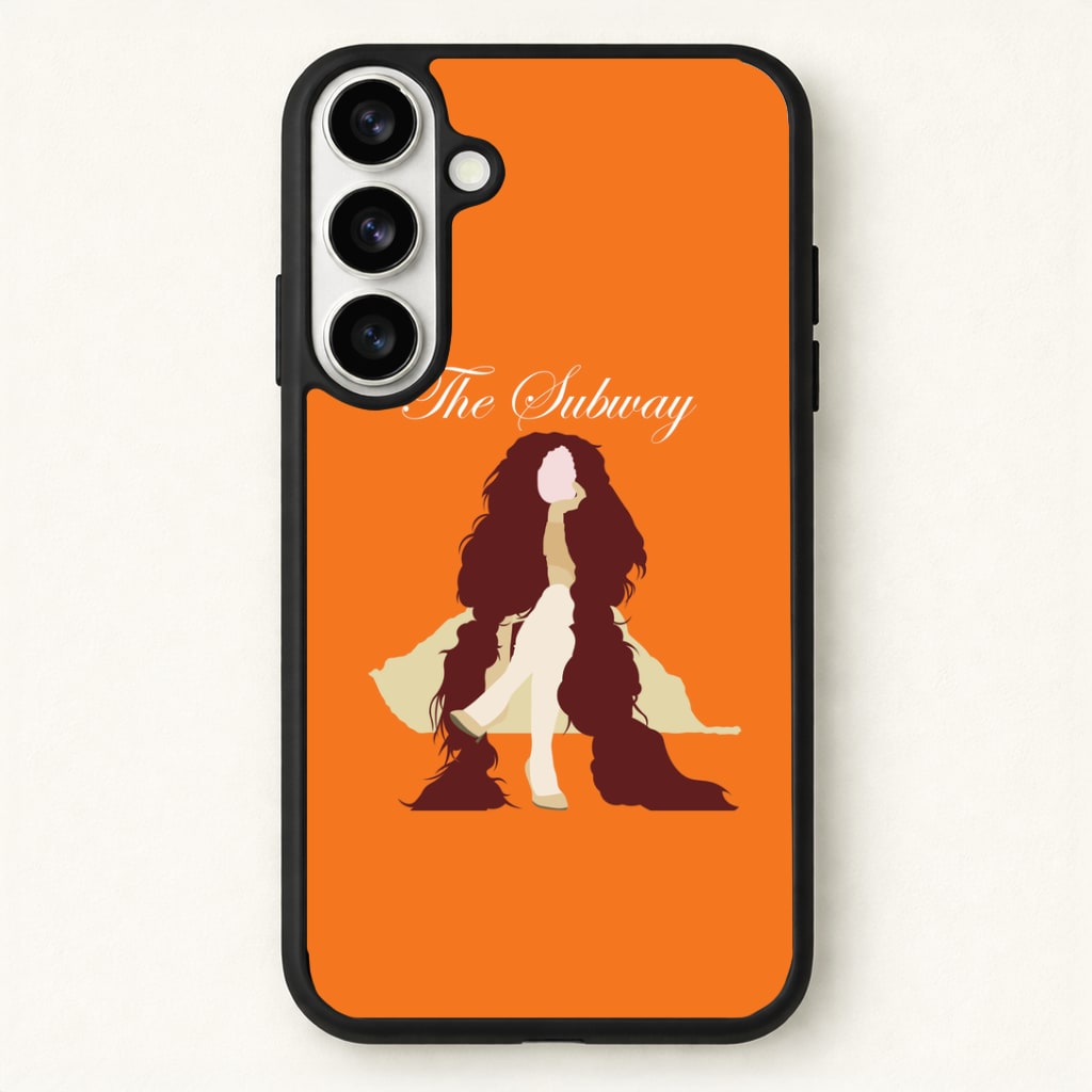 Subway Orange Phone Case for Galaxy S26