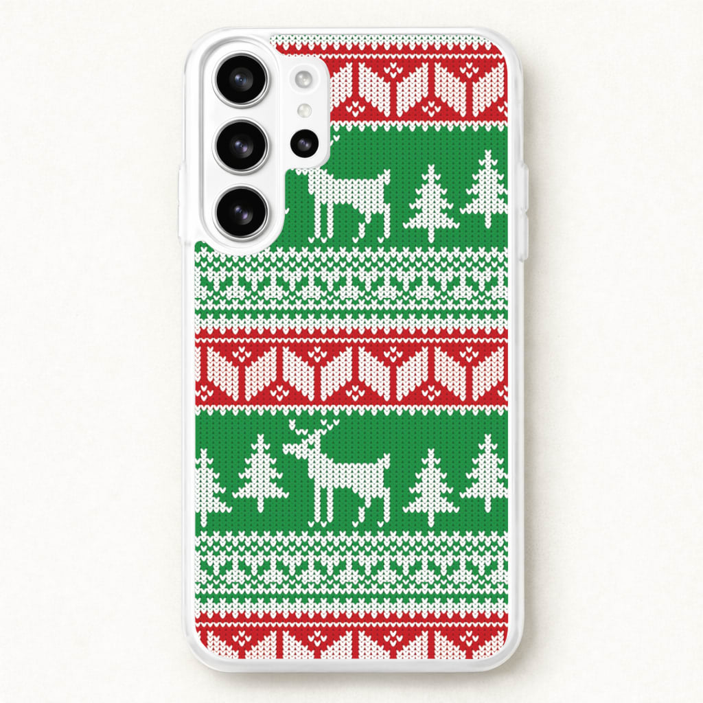 Christmas Jumper Pattern Christmas Phone Case for Galaxy S26 Ultra